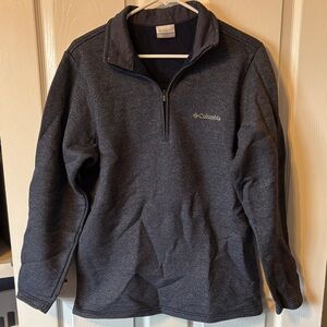 Quarter Zip Columbia Sweatshirt